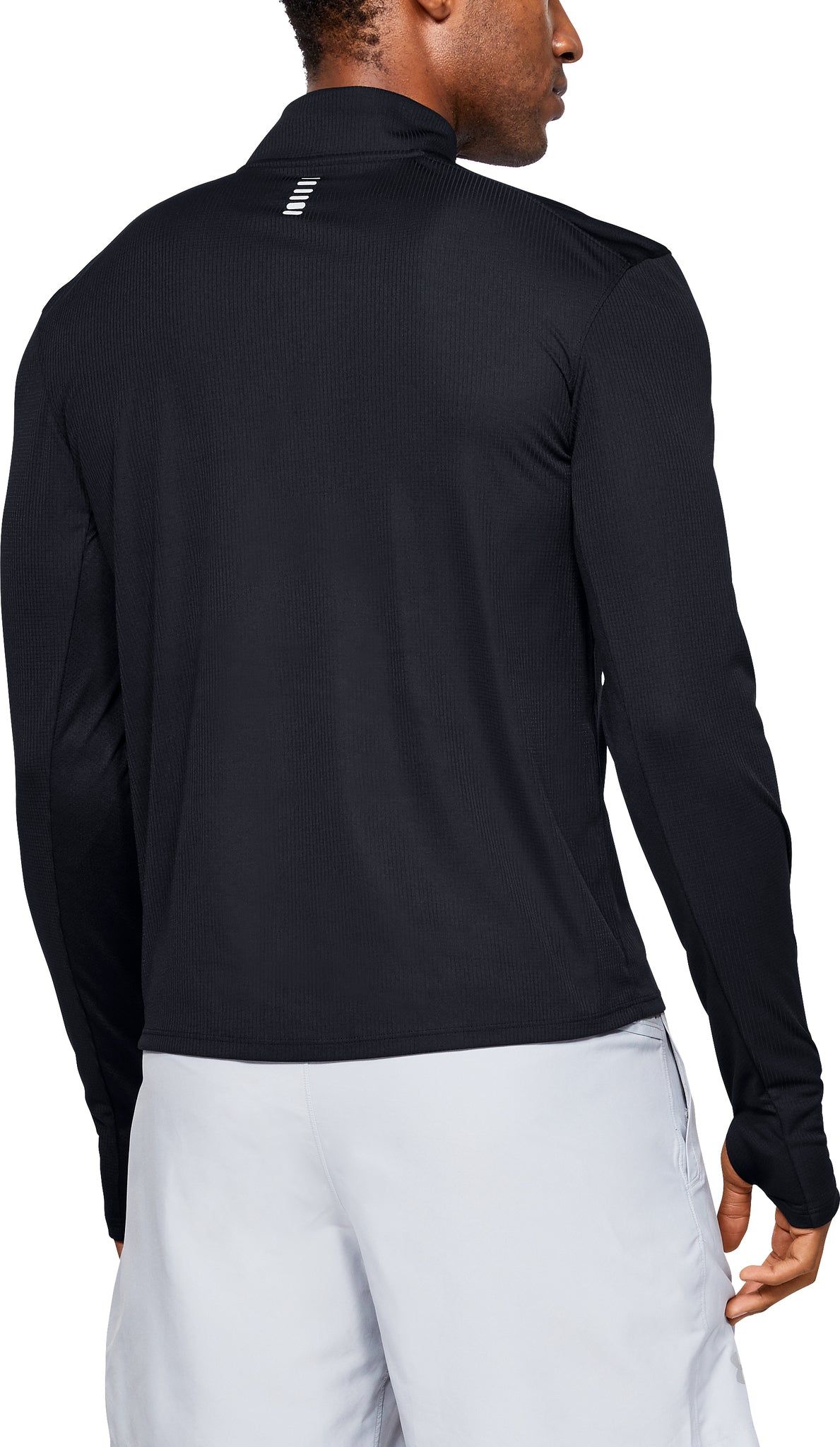 Men's UA Speed Stride 1/4 Zip Long Sleeve Tee|-|T-shirt à manches longues et glissière 1/4 UA Speed Stride Homme sold by Altitude Sports product image thumbnail 3