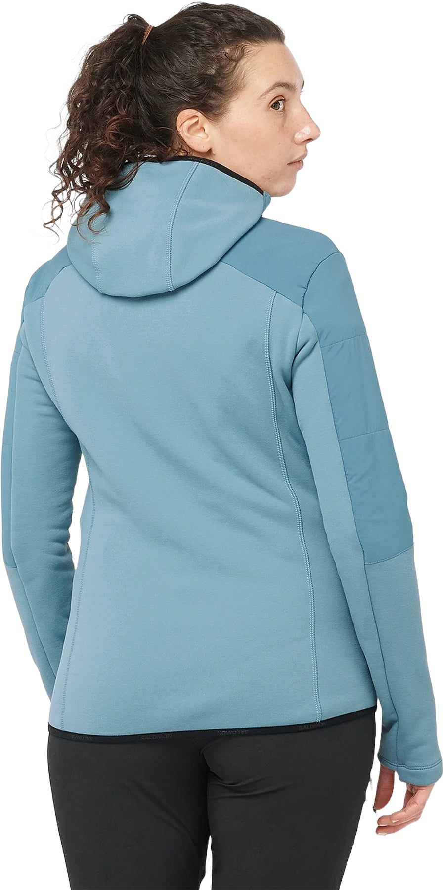 Outline Warm Hybrid Midlayer Hoodie - Women's|-|Chandail à capuchon couche intermédiaire hybride chaud Outline - Femme sold by Altitude Sports product image thumbnail 2