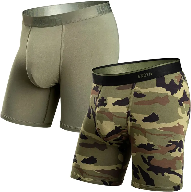 Classic Boxer Briefs 2 Pack - Men's|-|Boxeurs longs Classic Paquet de 2 - Homme made by BN3TH