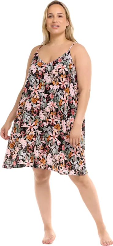 Nicole Plus Size Dress - Women's|-|Robe Taille Plus Nicole - Femme made by Body Glove