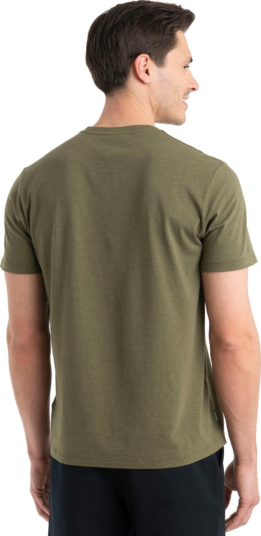 Central Classic Merino Ski Rider Short Sleeve T-Shirt - Men's|-|T-shirt à manches courtes en laine mérinos classique Ski Rider Central - Homme sold by Altitude Sports product image thumbnail 2