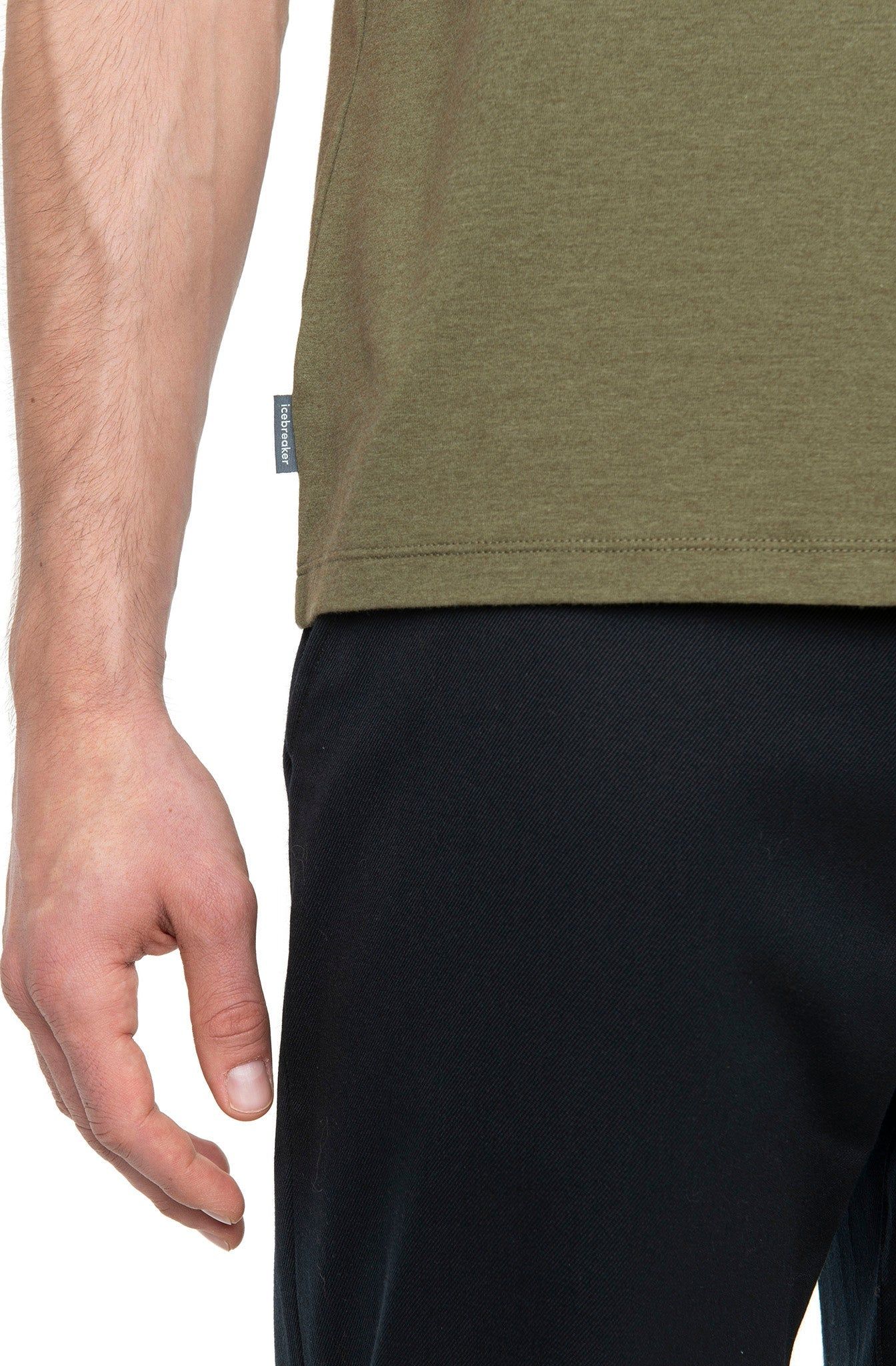 Central Classic Merino Ski Rider Short Sleeve T-Shirt - Men's|-|T-shirt à manches courtes en laine mérinos classique Ski Rider Central - Homme sold by Altitude Sports product image thumbnail 4