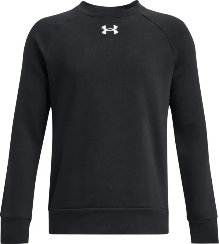 UA Rival Fleece Crew - Boy|-|Haut col rond à manches longues en molleton UA Rival - Garçon sold by Altitude Sports