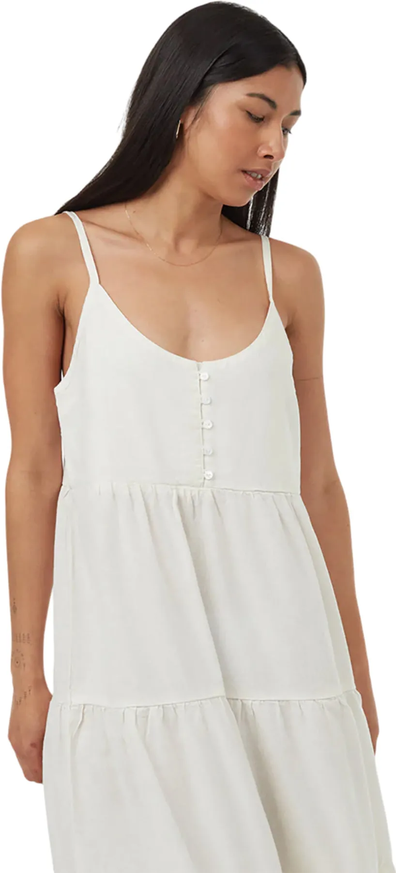 Hemp Tiered Cami Dress - Women's|-|Robe camisole étagée en chanvre - Femme sold by Altitude Sports product image thumbnail 3