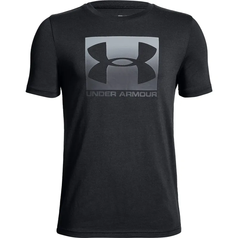 Boy's UA Box Logo Short Sleeve|-|Chandail à manches courtes UA Box Logo Garçon sold by Altitude Sports