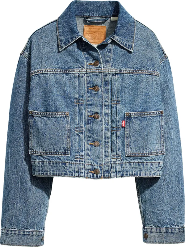 90s Tailored Trucker Jacket - Women's|-|Manteau de camionneur ajustée '90s - Femme sold by Altitude Sports