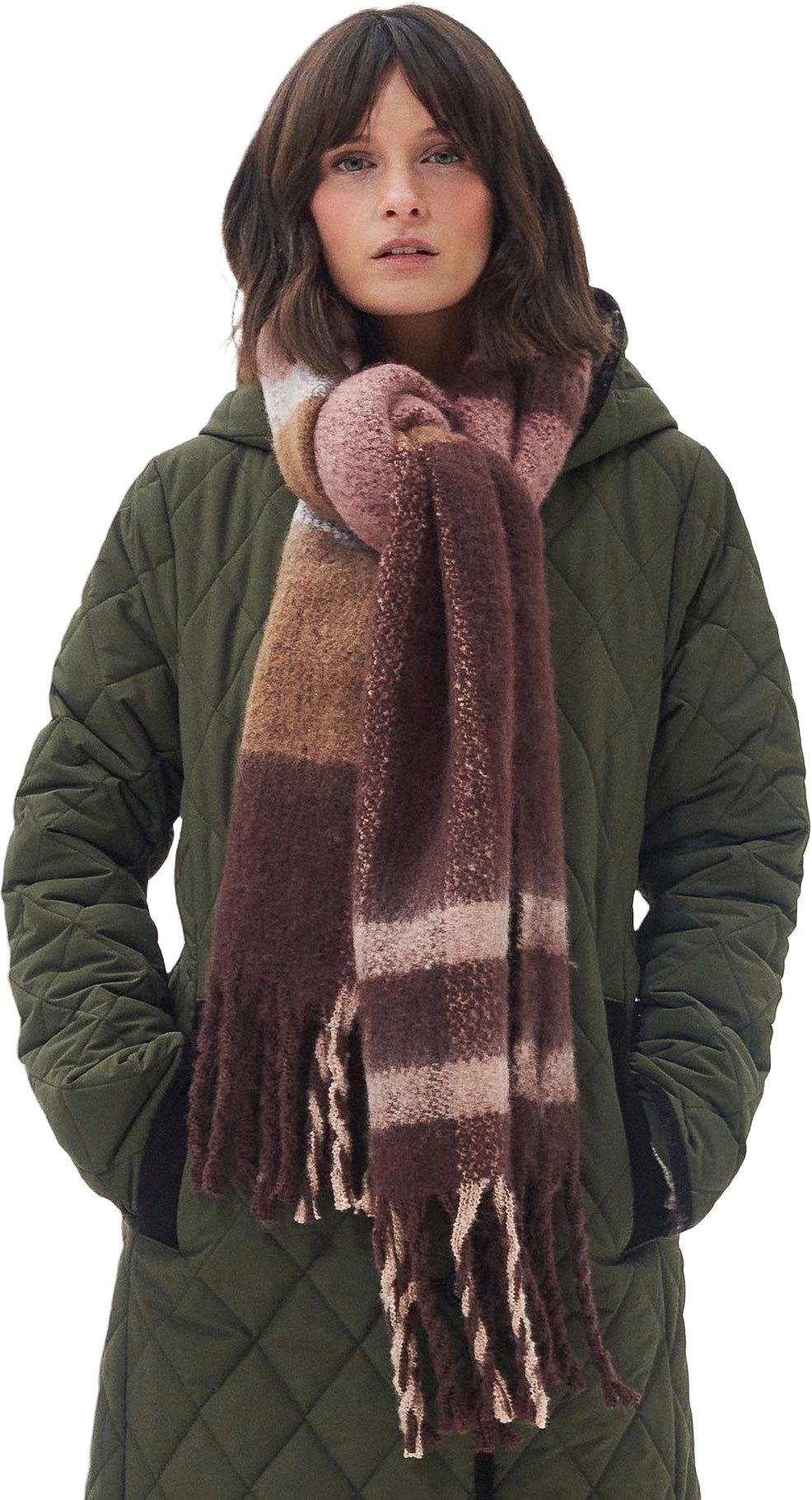 Isla Tartan Boucle Scarf|-|Écharpe Isla Tartan Boucle sold by Altitude Sports product image thumbnail 4