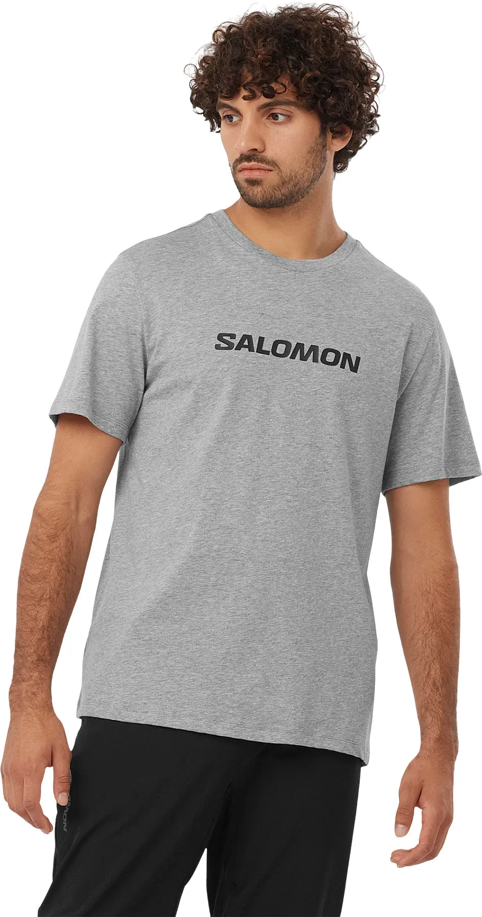 Salomon Logo Performance Short Sleeve T-Shirt - Men's|-|T-shirt à manches courtes Salomon Logo Performance - Homme sold by Altitude Sports product image thumbnail 3
