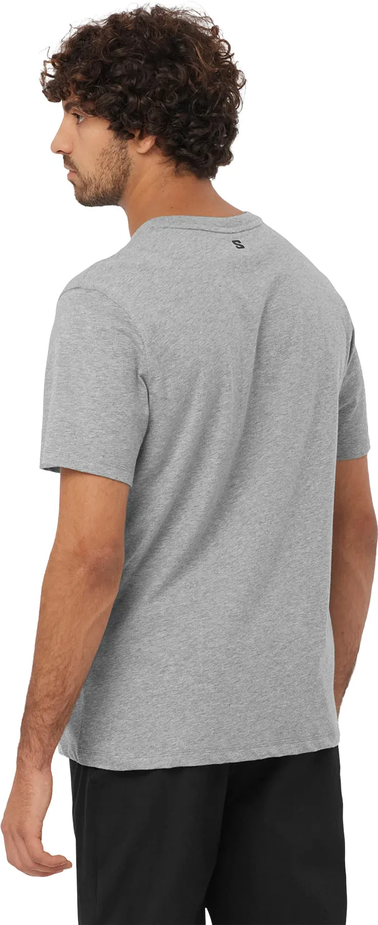 Salomon Logo Performance Short Sleeve T-Shirt - Men's|-|T-shirt à manches courtes Salomon Logo Performance - Homme sold by Altitude Sports product image thumbnail 2