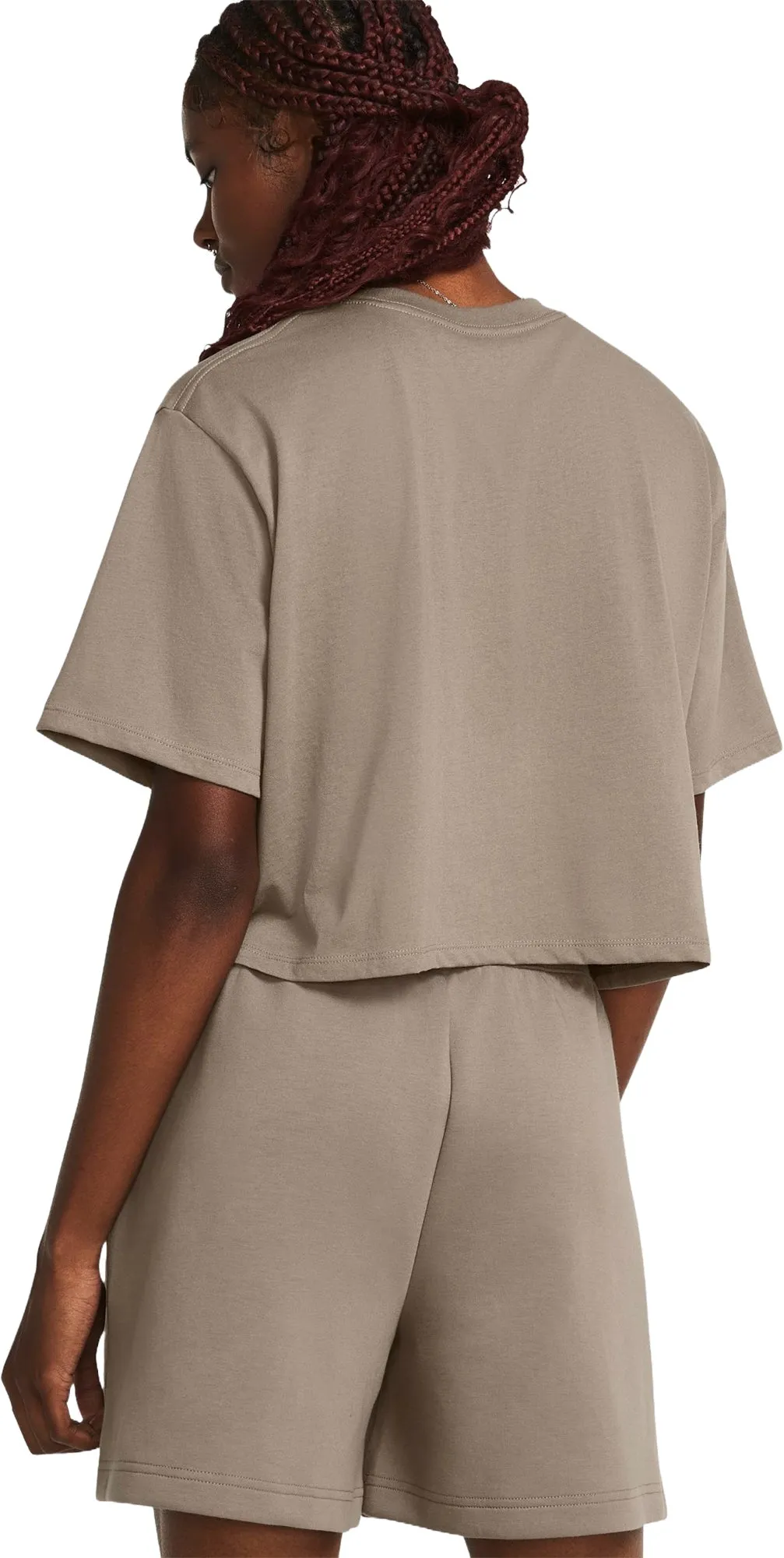 UA Campus Boxy Crop Short Sleeve - Women's|-|Haut court à manches courtes UA Campus Boxy - Femme sold by Altitude Sports product image thumbnail 3