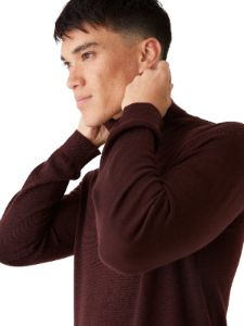 Merino Wool Turtleneck Sweater - Men's|-|Chandail à col roulé en laine mérinos - Homme sold by Altitude Sports