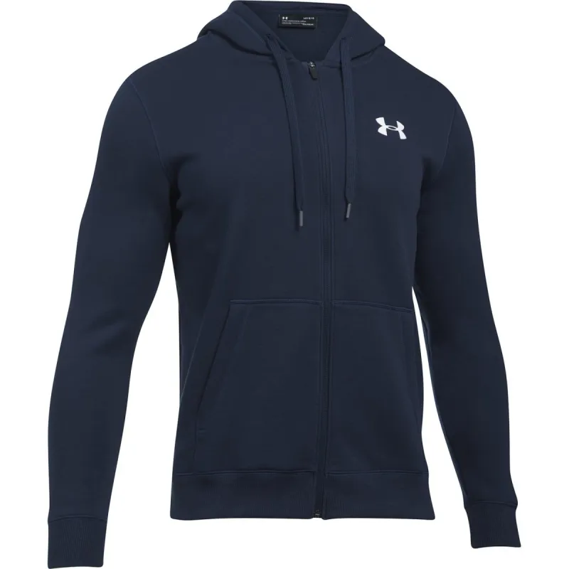 Men's Rival Fleece Fitted Full Zip|-|Chandail ajusté à capuchon Rival Homme sold by Altitude Sports
