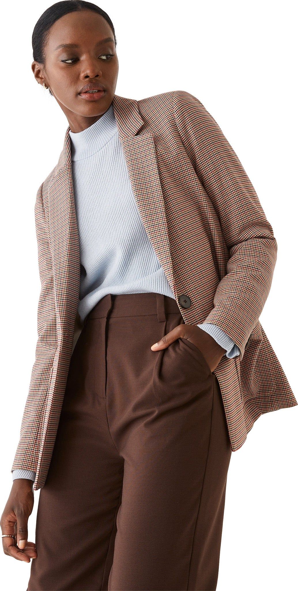 Houndstooth Blazer - Women's|-|Blazer pied-de-poule - Femme sold by Altitude Sports