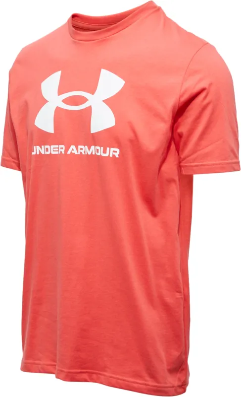 UA Sportstyle Logo Short Sleeve T-Shirt - Men's|-|T-shirt à manches courtes avec logo UA Sportstyle - Homme sold by Altitude Sports