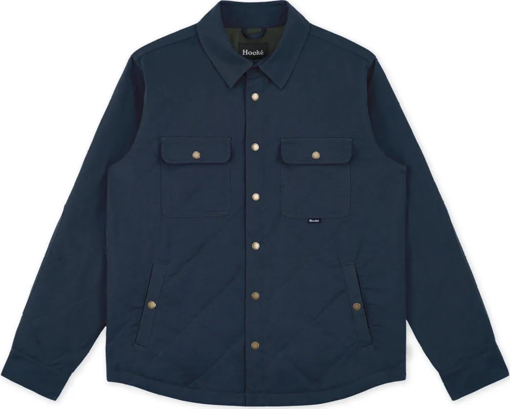 Quilted Shirt Jacket - Men's|-|Surchemise matelassée - Homme made by Hooke