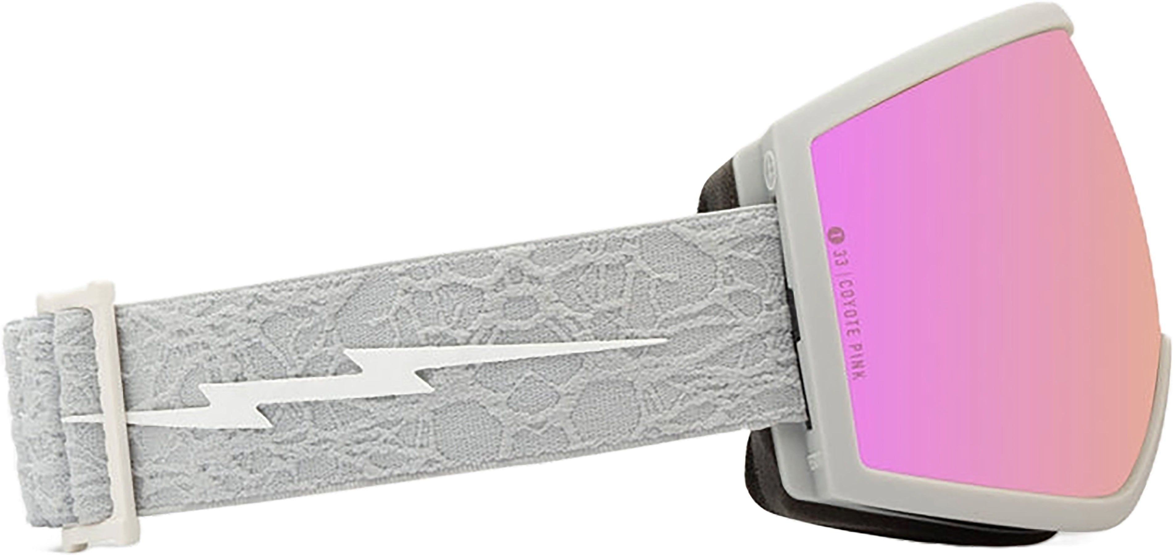 EG2T Matte Grey Nuron- Coyote Pink Goggles - Unisex|-|Lunettes protection EG2T - Nuron Gris Mat - Rose Coyote - Unisexe sold by Altitude Sports product image thumbnail 3