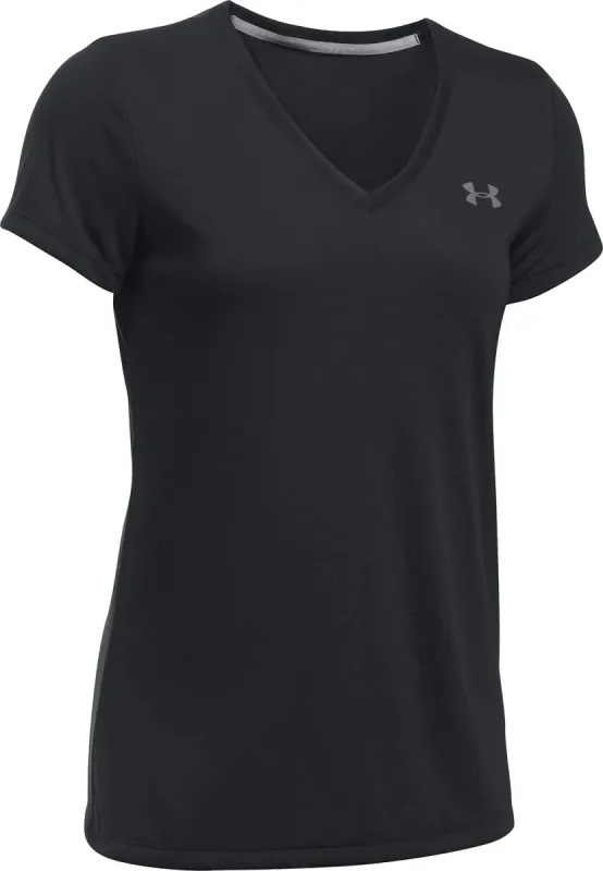 Women's UA Threadborne Train V-Neck|-|Chandail d'entraînement UA Threadborne à encolure en V Femme sold by Altitude Sports