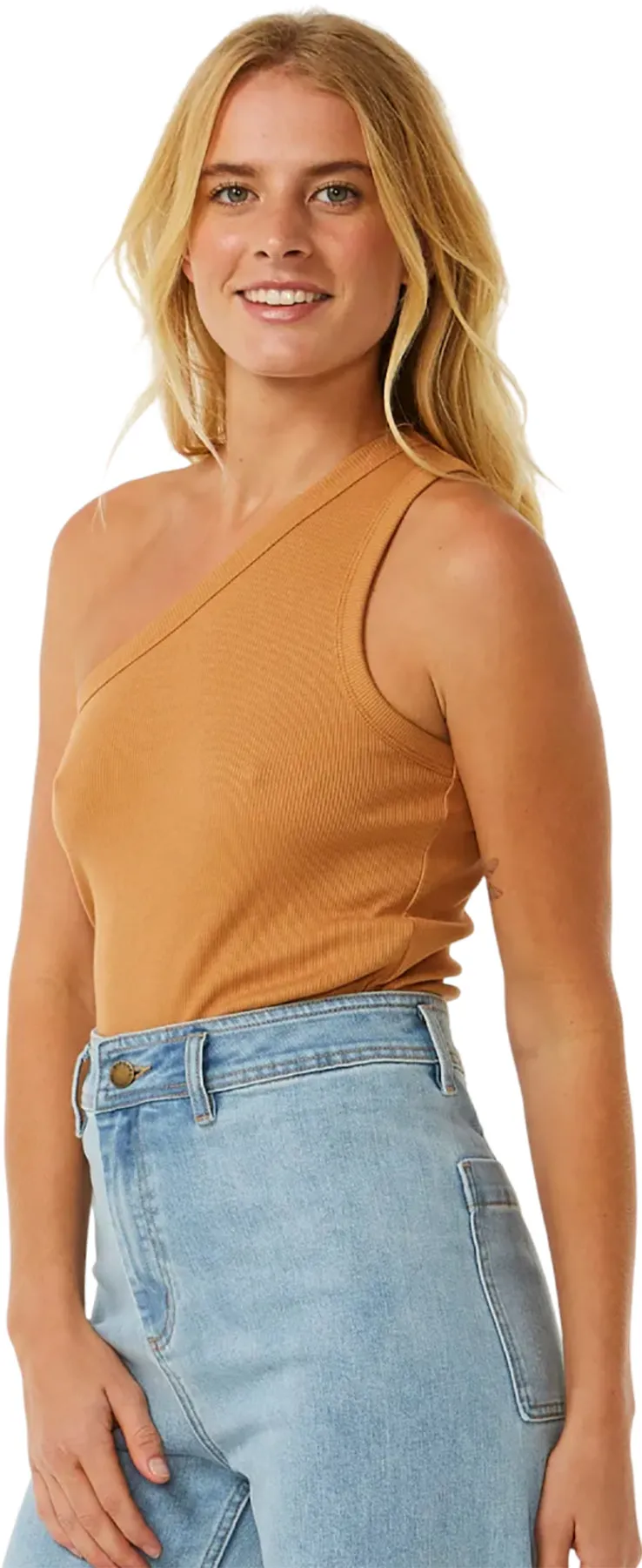 Asymmetrical Ribbed Tank - Women's|-|Débardeur côtelé asymétrique - Femme sold by Altitude Sports product image thumbnail 2