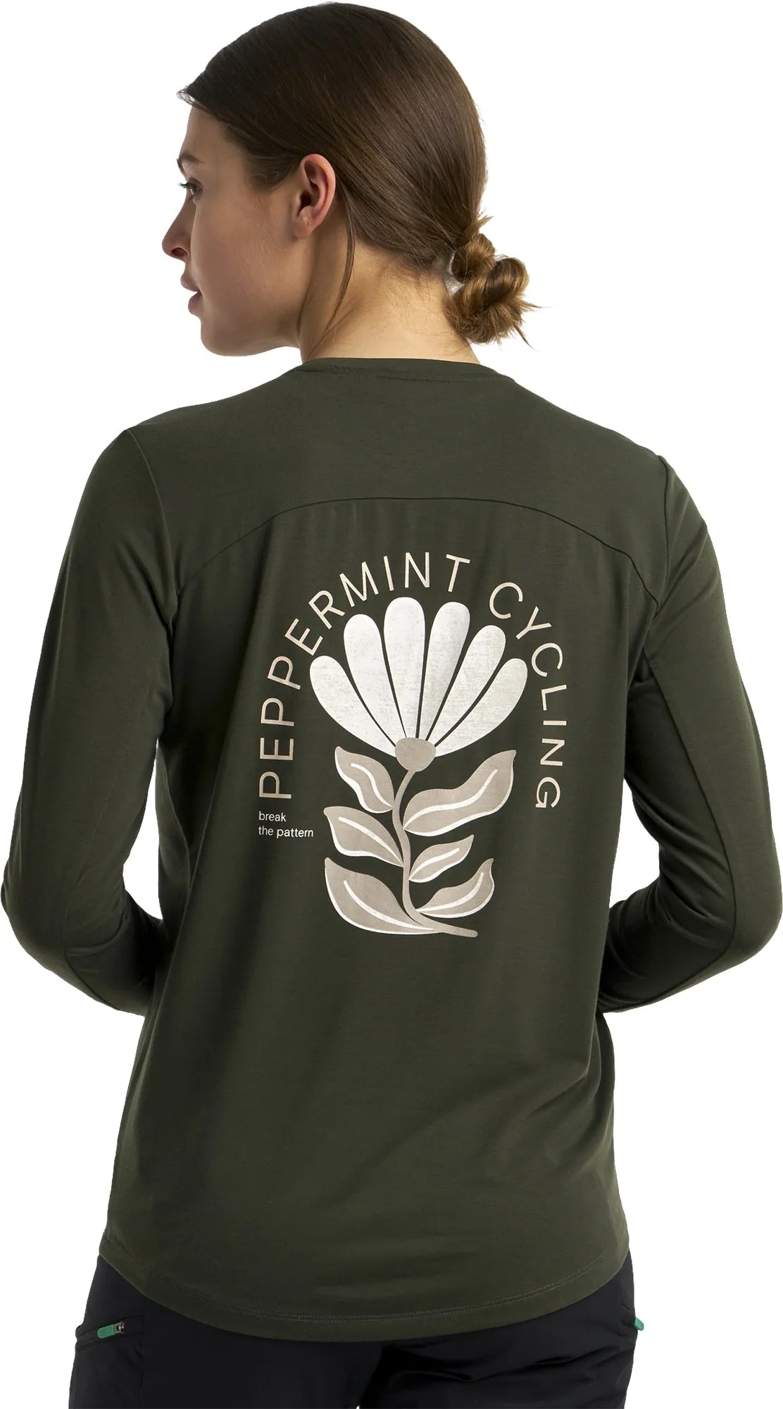 Peak Long Sleeve Jersey - Women's|-|Maillot à manches longues Peak - Femme sold by Altitude Sports product image thumbnail 3