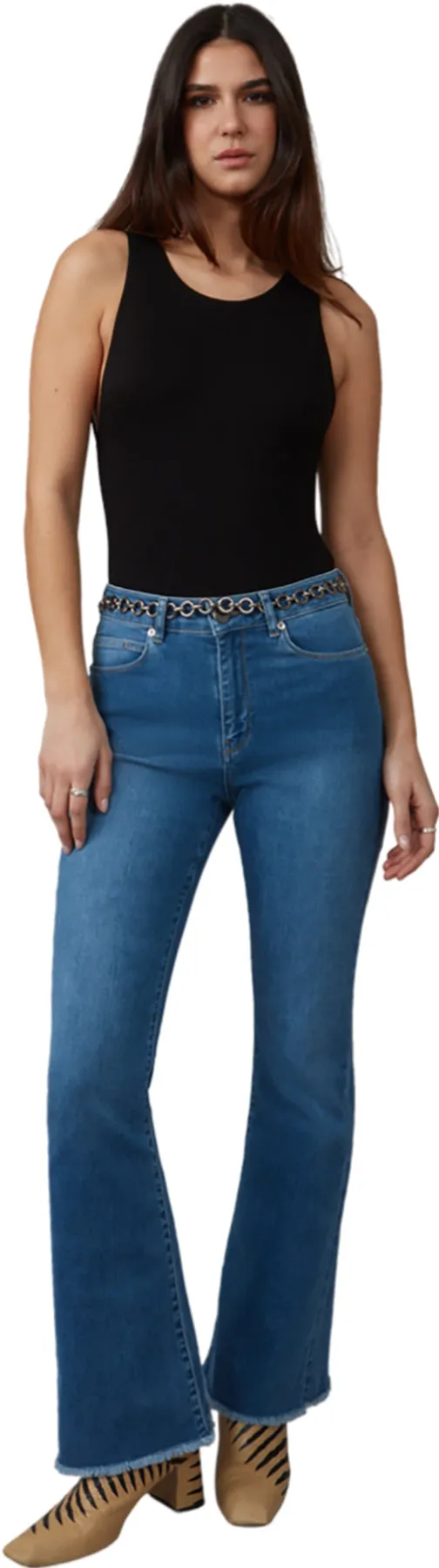 Alice High Rise Flare Jeans - Women's|-|Jean évasé à taille haute Alice - Femme sold by Altitude Sports