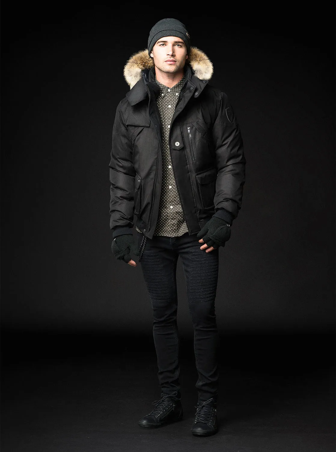 Higgins Bomber Down Jacket - Men's|-|Manteau aviateur en duvet Higgins - Homme sold by Altitude Sports product image thumbnail 2