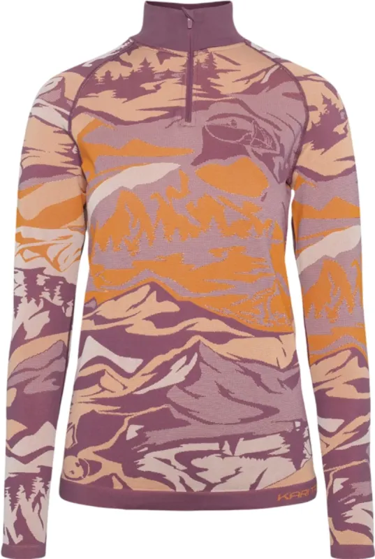 Mille Half-Zip Base Layer Top - Women's|-|Couche de base pour le haut à demi-glissière Mille - Femme sold by Altitude Sports