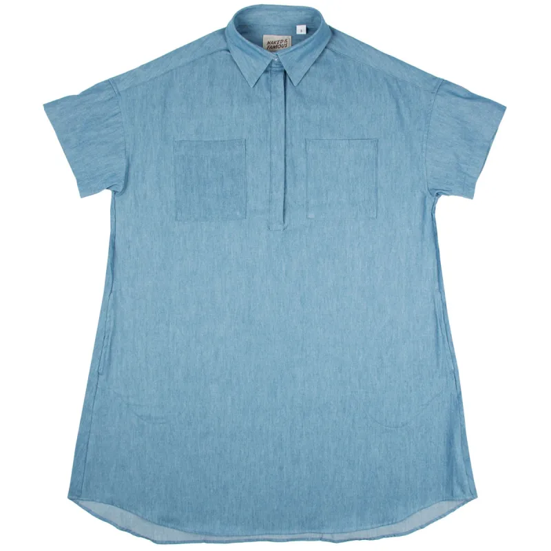 Women's  Tunic Shirt - 4.5oz Denim|-|Chemise tunique - 4.5oz Denim pour Femme sold by Altitude Sports