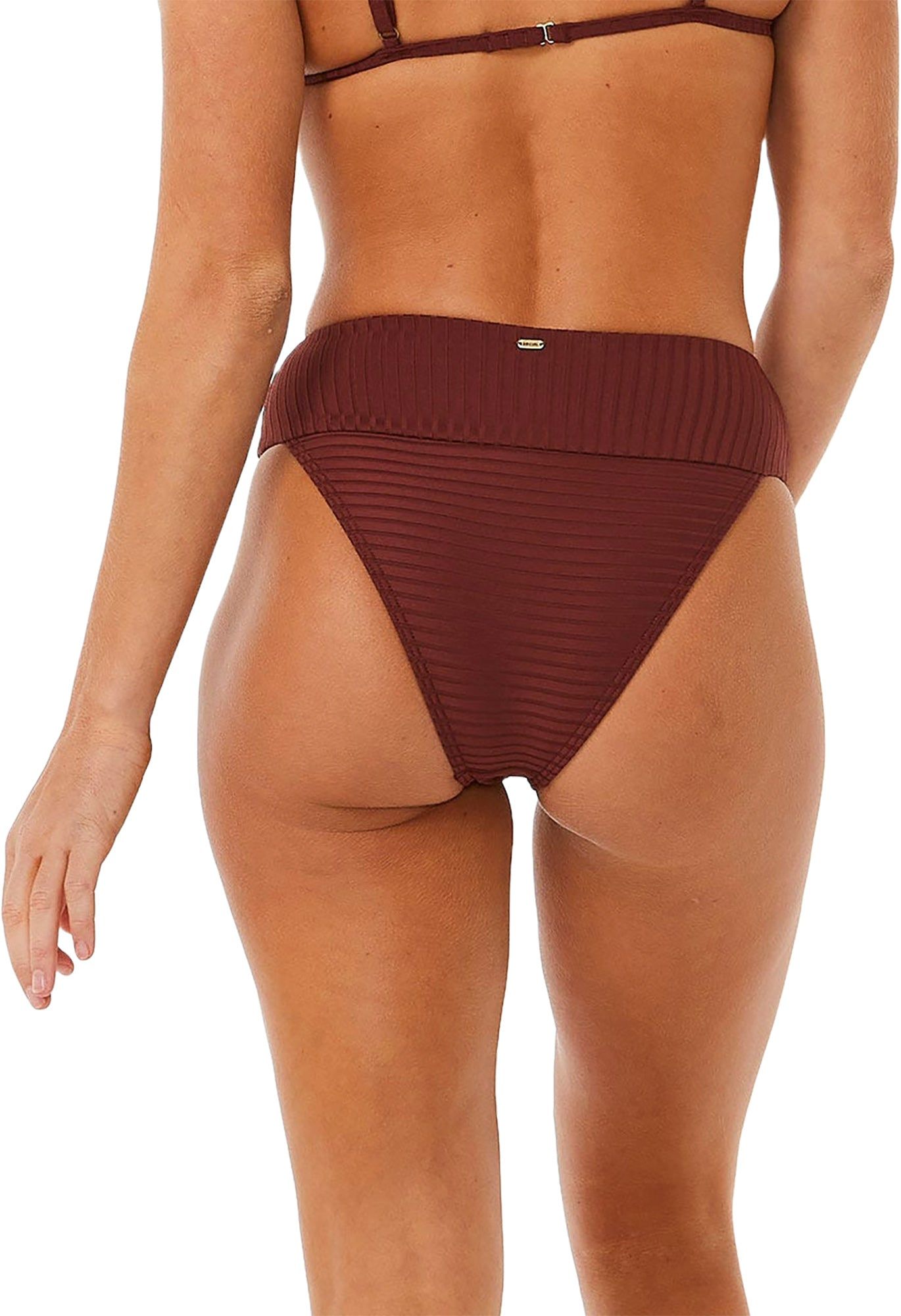 Premium Surf High Waist Cheeky Coverage Bikini Bottom - Women's|-|Bas de bikini taille haute à couvrance minimale Premium Surf - Femme sold by Altitude Sports product image thumbnail 2