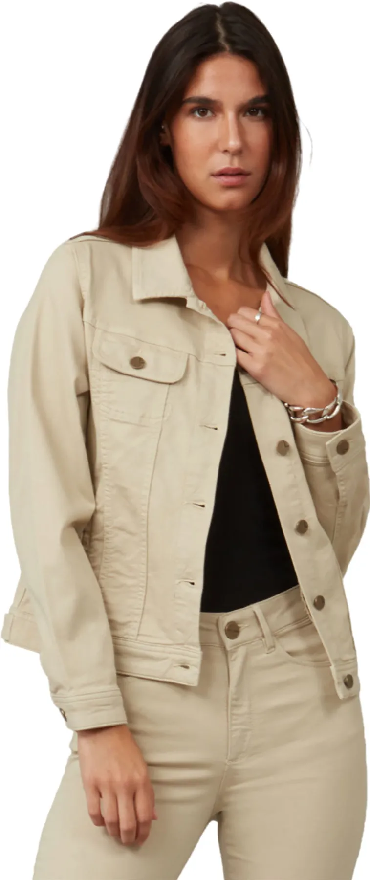 Gabriella Classic Denim Jacket - Women's|-|Manteau en jean classique Gabriella - Femme sold by Altitude Sports