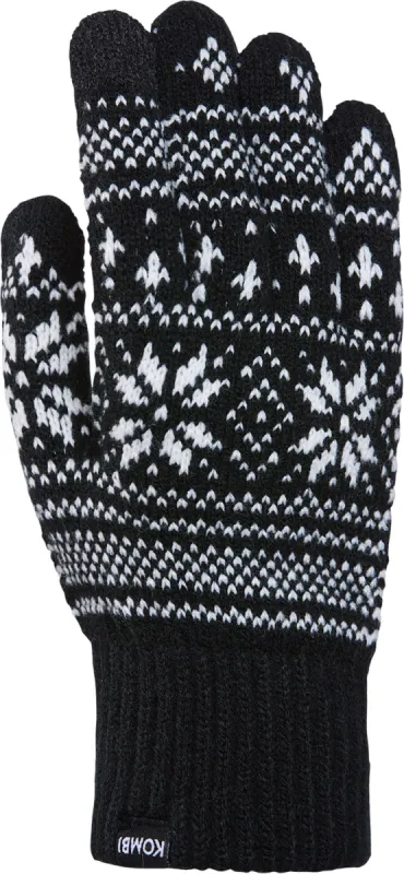 Nordic Jacquard Gloves - Unisex|-|Gants en jacquard Nordic - Unisexe sold by Altitude Sports