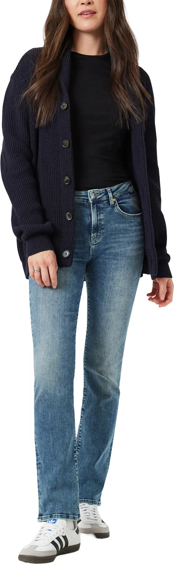 Kendra High Rise Straight Leg Jeans - Women's|-|Jean à jambe droite et taille haute Kendra - Femme sold by Altitude Sports product image thumbnail 4