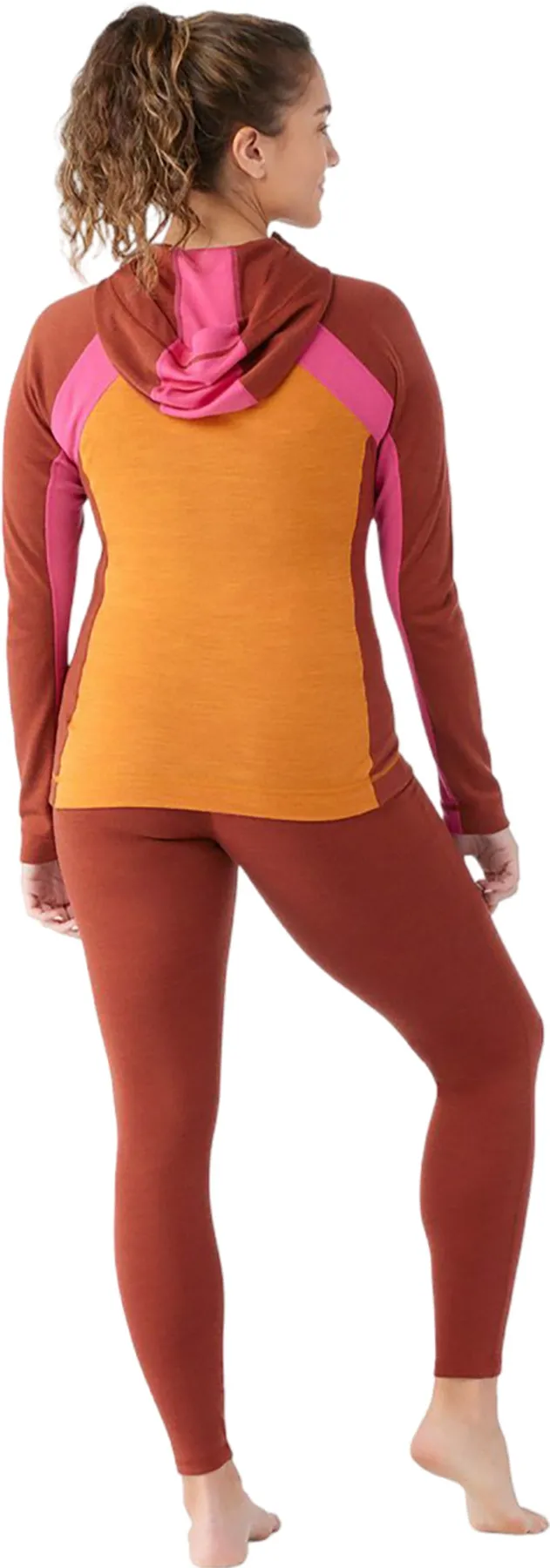Classic Thermal Merino 1/2 Zip Base Layer Hoodie - Women's|-|Couche de base thermique à capuchon et demi-glissière en laine mérinos classique - Femme sold by Altitude Sports product image thumbnail 3