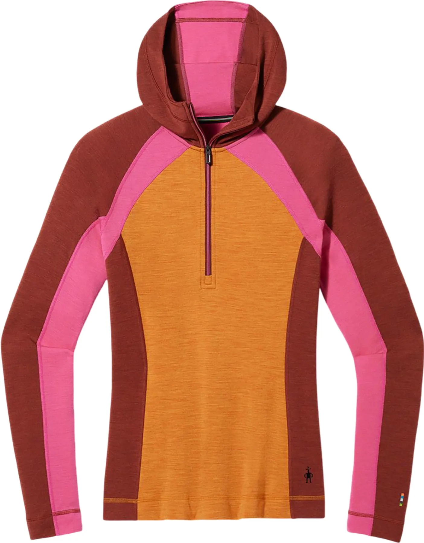 Classic Thermal Merino 1/2 Zip Base Layer Hoodie - Women's|-|Couche de base thermique à capuchon et demi-glissière en laine mérinos classique - Femme sold by Altitude Sports