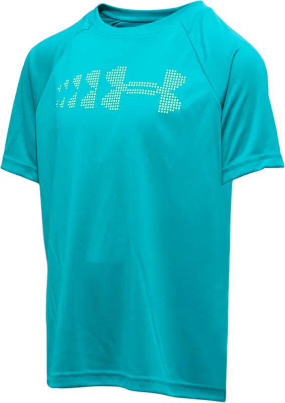 UA Tech Stadium Lights Short Sleeve T-Shirt - Boys|-|T-shirt à manches courtes UA Tech Stadium Lights - Garçon sold by Altitude Sports