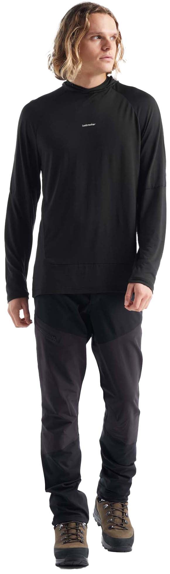 Merino Cool Lite Long Sleeve Hoodie - Men's|-|Chandail à capuchon à manches longues Merino Cool Lite - Homme sold by Altitude Sports product image thumbnail 4