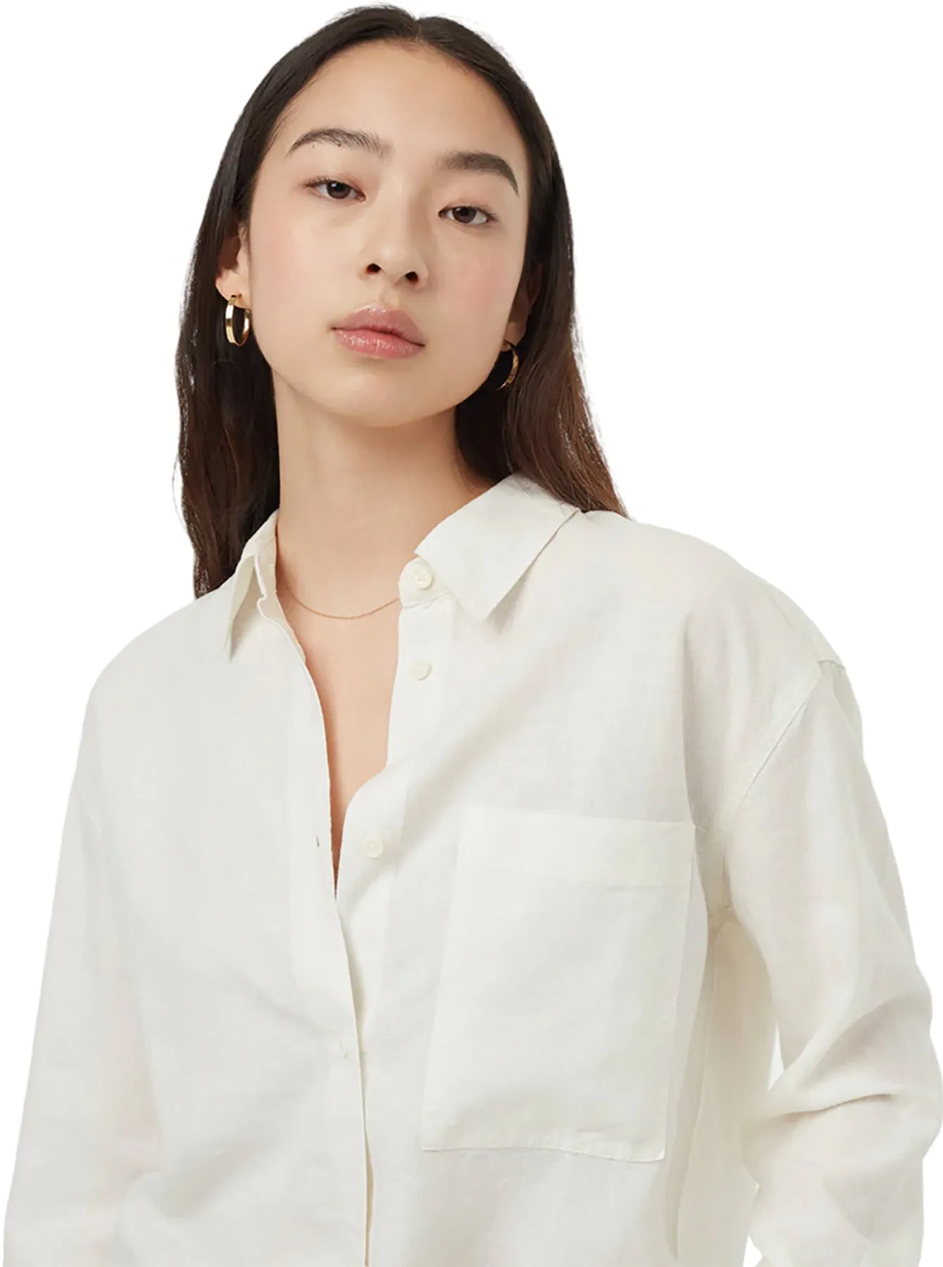 Hemp Button Front Shirt - Women's|-|Chemise boutonnée en chanvre sur le devant - Femme sold by Altitude Sports product image thumbnail 4