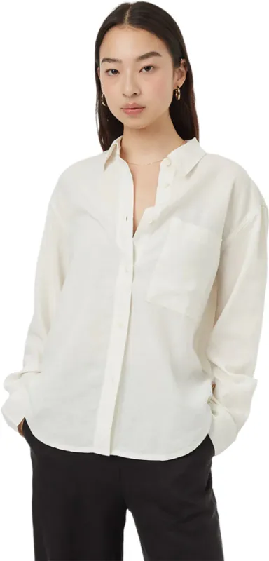 Hemp Button Front Shirt - Women's|-|Chemise boutonnée en chanvre sur le devant - Femme sold by Altitude Sports
