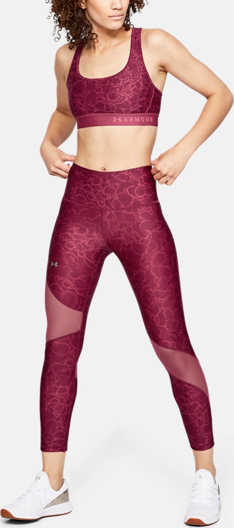 HeatGear Armour Ankle Crop Print Leggings - Women's|-|Legging HeatGear Armour Ankle Crop Print Femme sold by Altitude Sports product image thumbnail 5