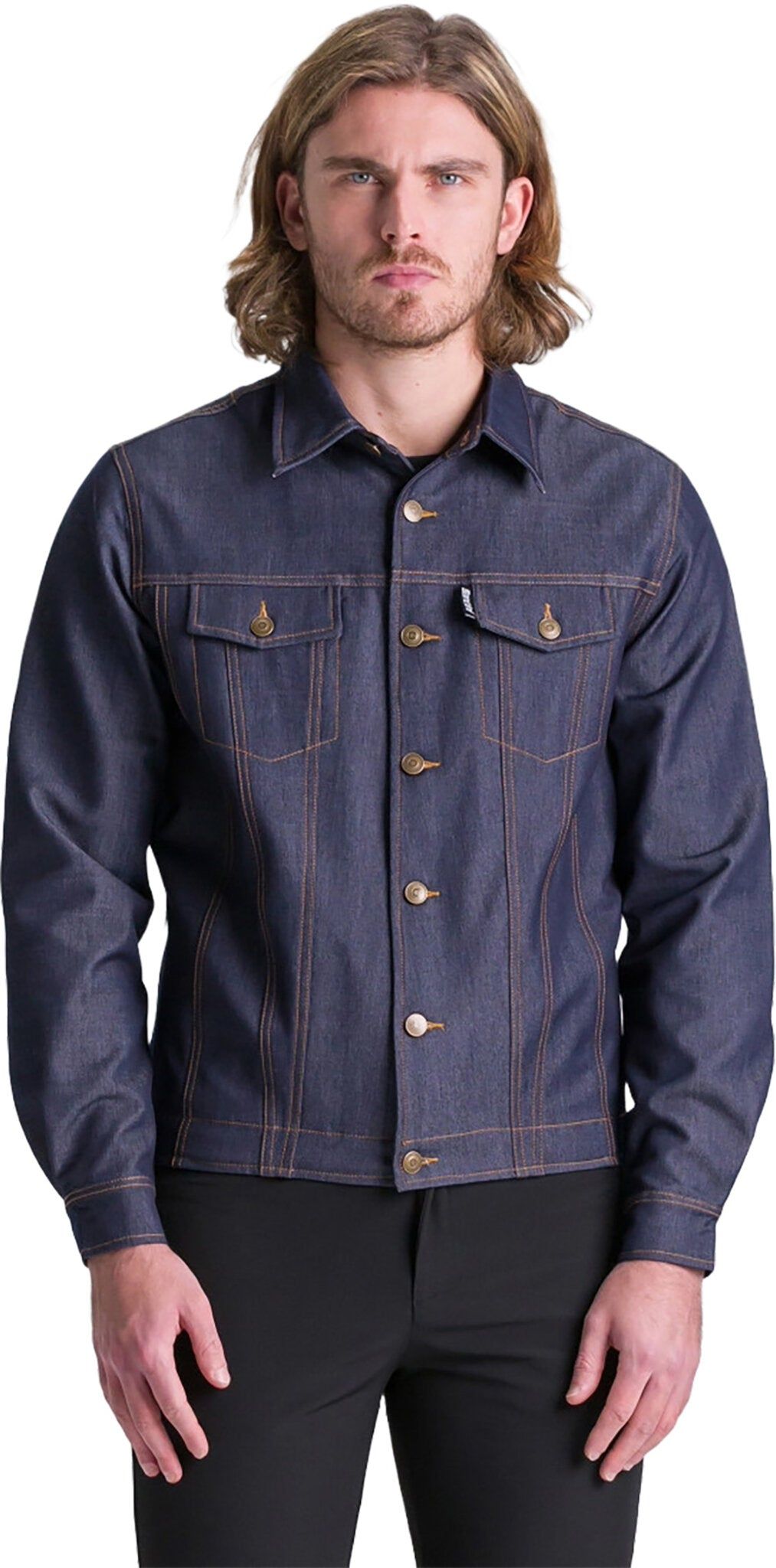 Denim Button Down Jacket - Men's|-|Manteau boutonnée Denim - Homme sold by Altitude Sports product image thumbnail 4
