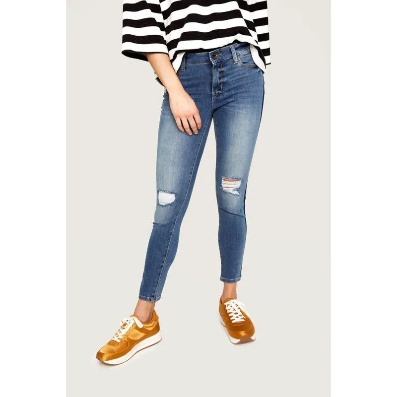 Women's Skinny 7/8 High Waist Jeans for yoga|-|Jeans moulant court taille haute pour le yoga Femme sold by Altitude Sports