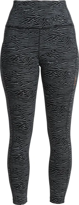 Merino Fastray High Rise Tights Topo Lines - Women's|-|Collant mérinos Fastray taille haute Topo Lines - Femme sold by Altitude Sports
