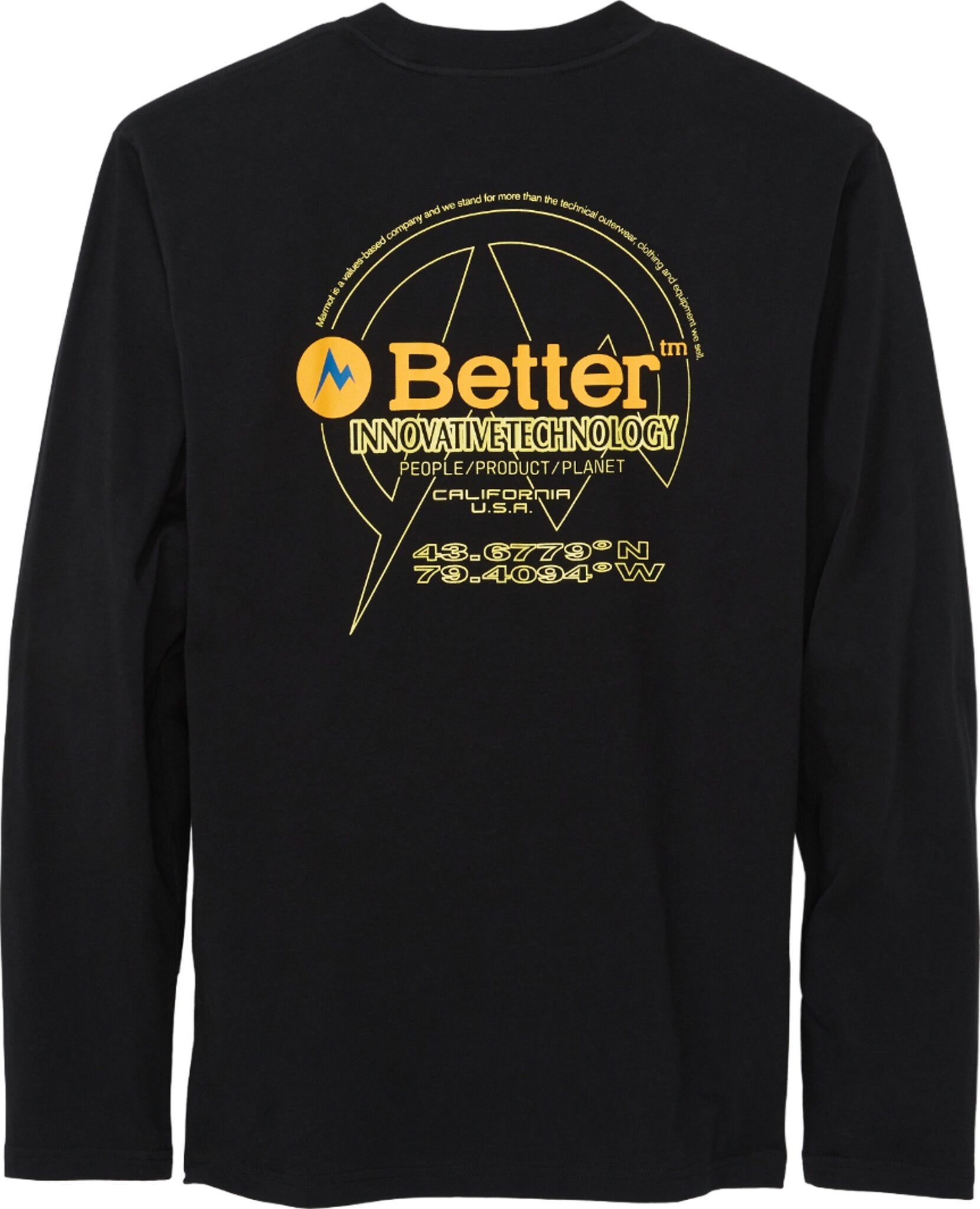 Better x Marmot Innovative Tech Long Sleeve T-Shirt - Men's|-|Better x Marmot T-shirt à manches longues Innovative Tech - Homme sold by Altitude Sports product image thumbnail 3