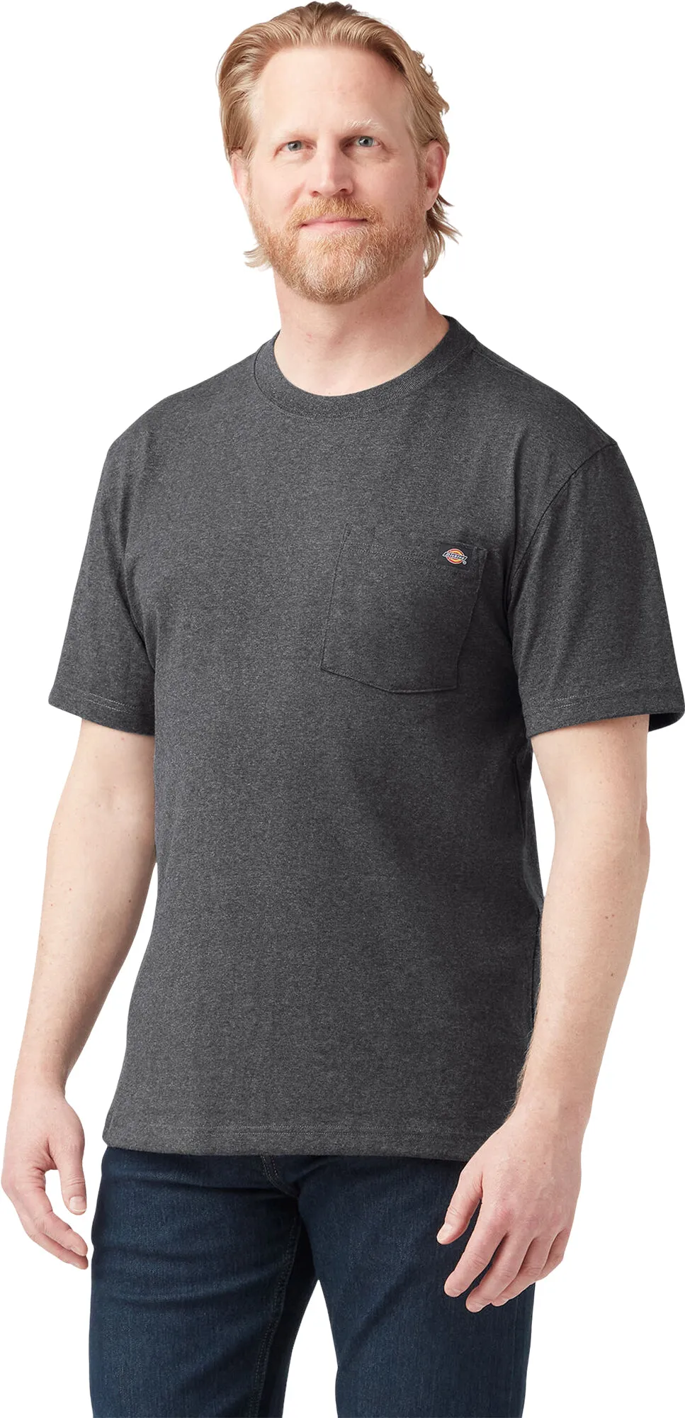 Heavyweight Heathered Short Sleeve Pocket T-Shirt - Men's|-|T-shirt épais chiné avec poche à manches courtes - Homme sold by Altitude Sports product image thumbnail 5