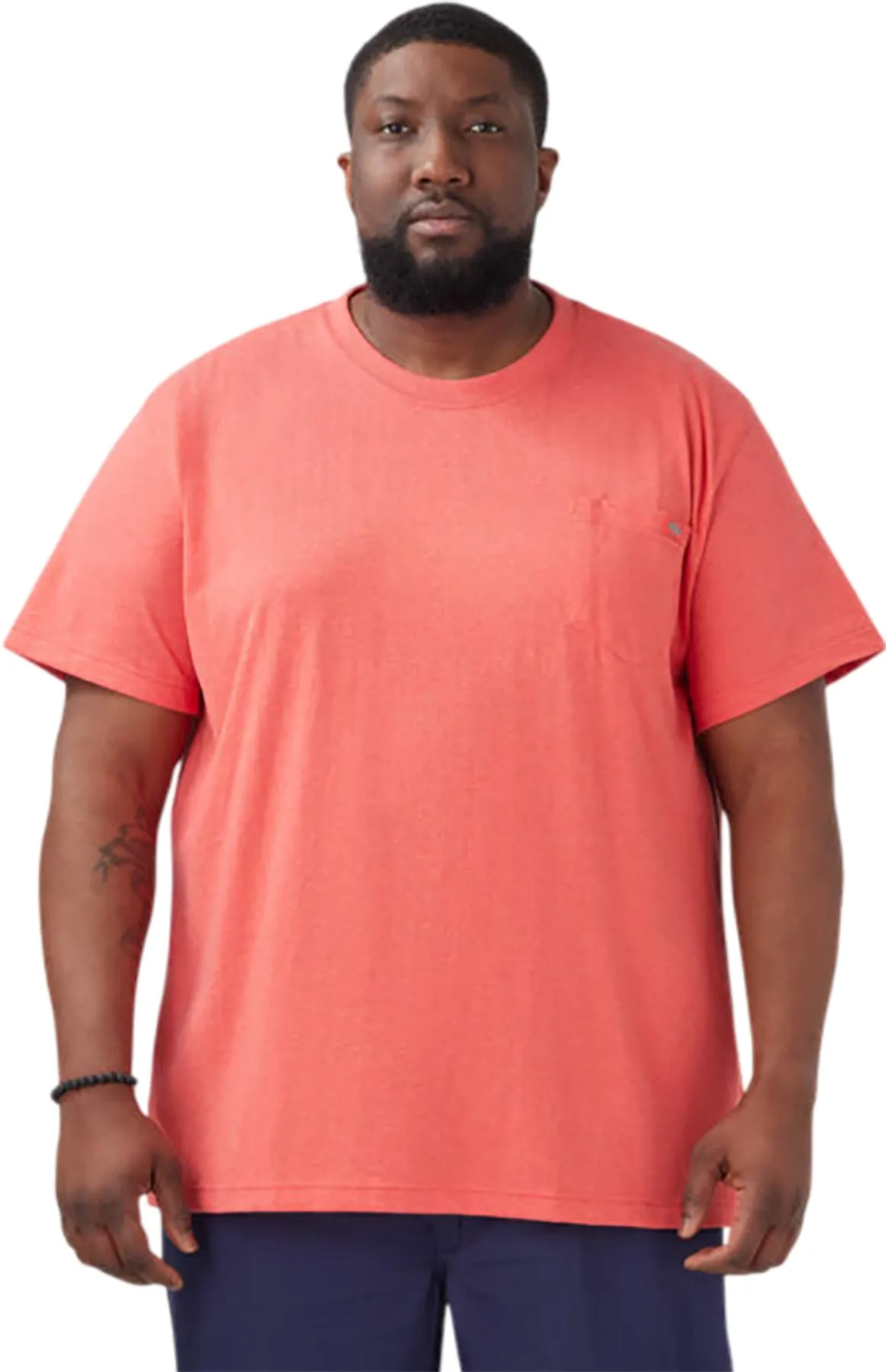 Heavyweight Heathered Short Sleeve Pocket T-Shirt - Men's|-|T-shirt épais chiné avec poche à manches courtes - Homme sold by Altitude Sports product image thumbnail 3
