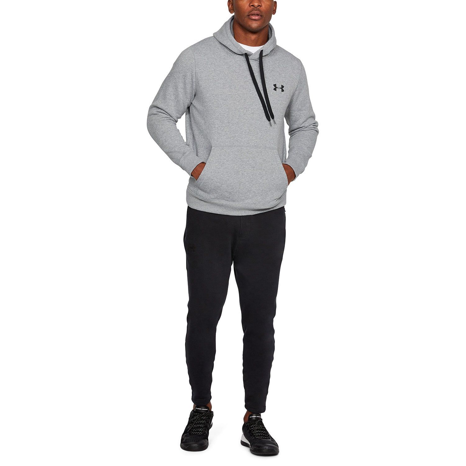 Men's UA Rival Fleece Fitted Hoodie|-|Chandail ajusté à capuchon UA Rival Homme sold by Altitude Sports product image thumbnail 5