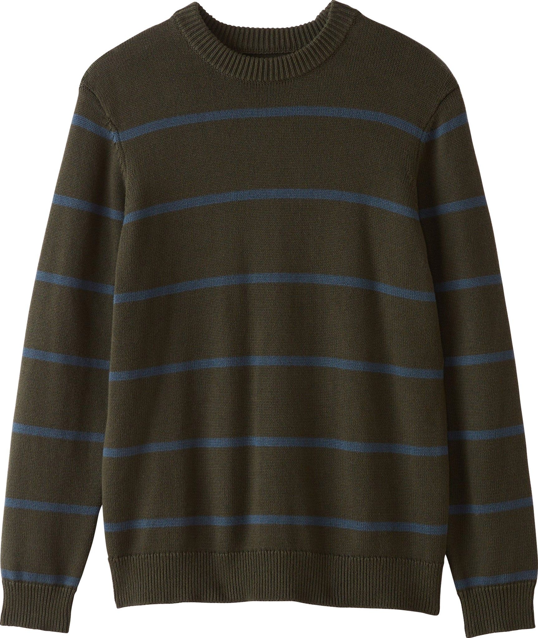 Striped Crewneck Sweater - Men's|-|Chandail rayé à col rond - Homme sold by Altitude Sports