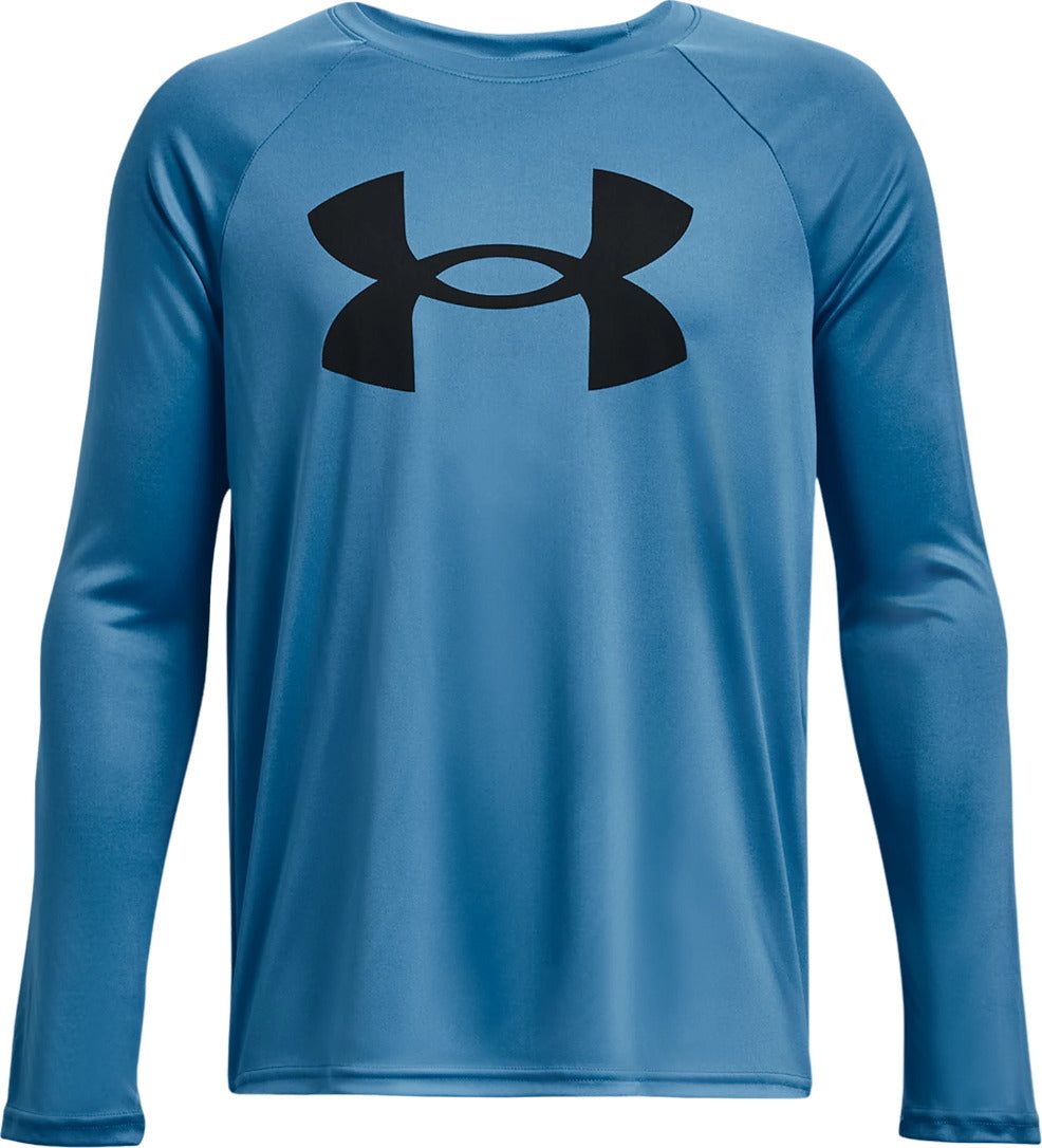 UA Tech Big Logo Long Sleeve T-Shirt - Boys|-|T-shirt à manches longues Big Logo UA Tech - Garçon sold by Altitude Sports product image thumbnail 5