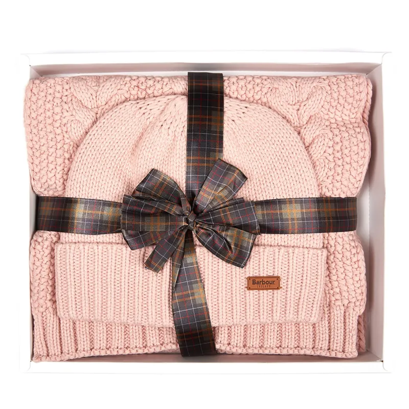 Women's Cable Hat & Scarf Set|-|Ensemble chapeau & foulard tricot torsadé Femme sold by Altitude Sports