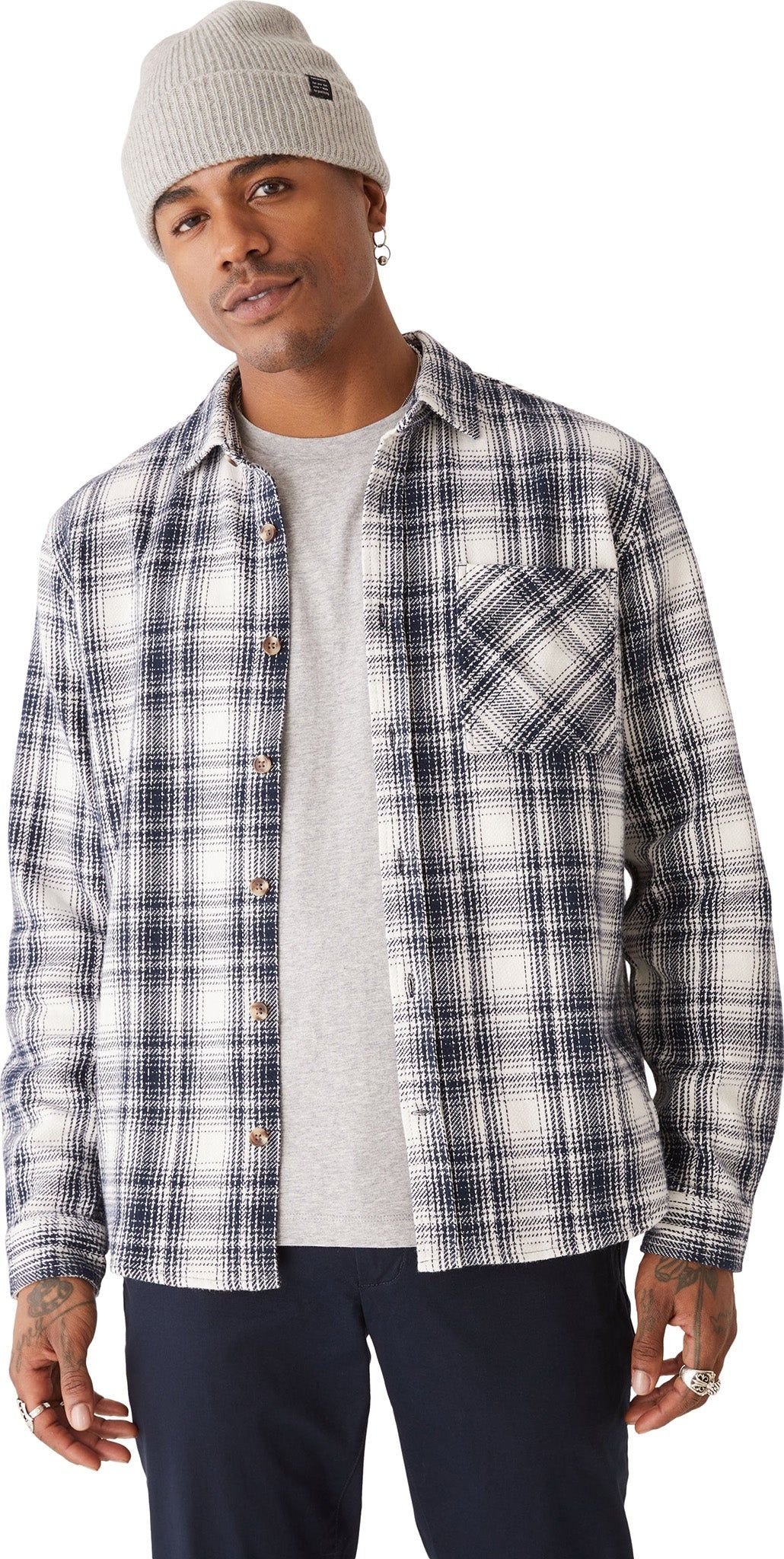 Plaid Blanket Shirt - Men's|-|Chemise couverture à carreaux - Homme sold by Altitude Sports