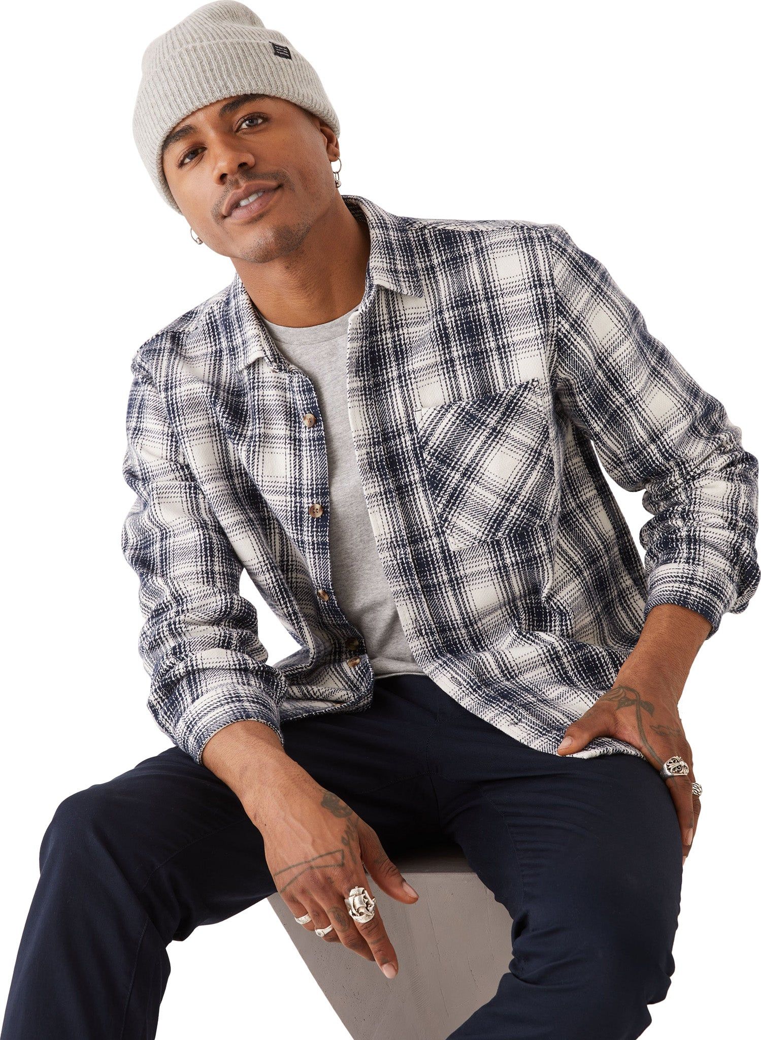 Plaid Blanket Shirt - Men's|-|Chemise couverture à carreaux - Homme sold by Altitude Sports product image thumbnail 2